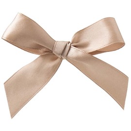 HEADS MGL-1S Ribbon Seals, 3.0 x 2.4 inches (8 x 6 cm), Matte Gold, 30 Pieces, Satin Ribbon with Seals