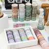 Songdao 36 Rolls Grid Washi Tape Pack Plaid Arts Adhesive