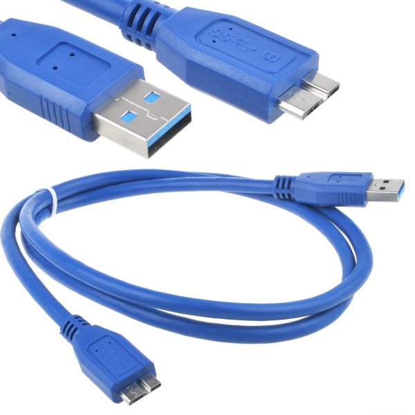 Universal 3ft USB 3.0 Power Charger Data Cable Cord For
