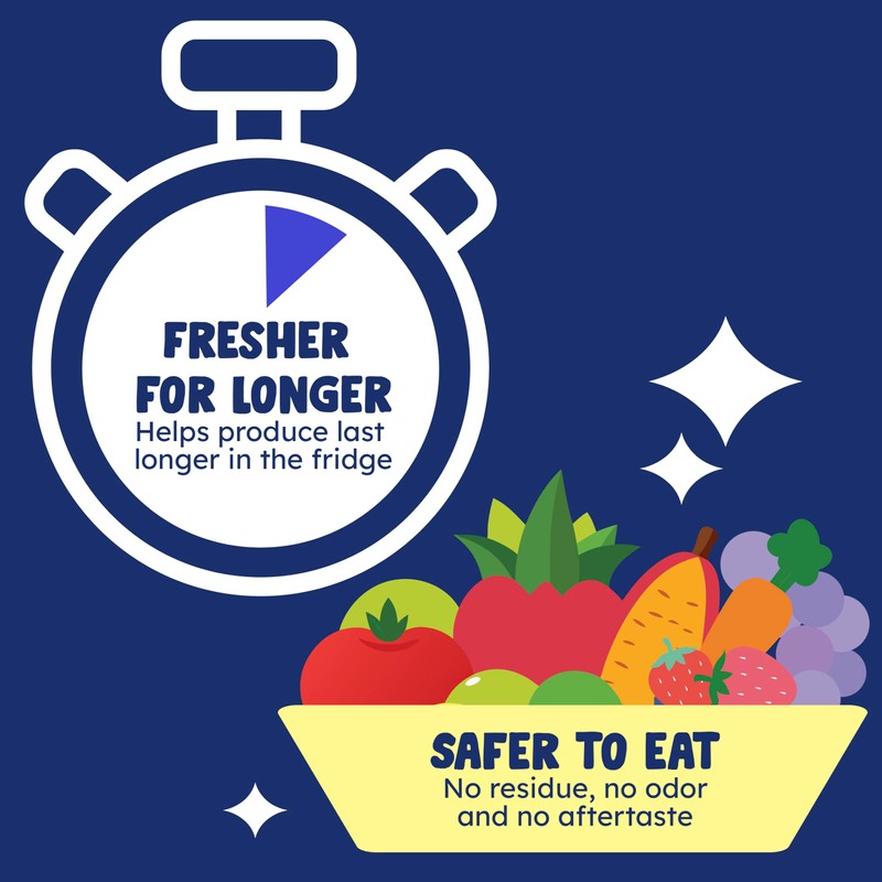 Originally Yellow USA Made Fruit And Vegetable Wash | Food-Grade
