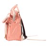 Pink Diaper Bag Backpack Multi Compartment Waterproof Large Capacity Travel