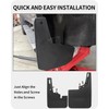 Yldqcfu Mud Flaps for Ford F150 (2021-2023) ，4pc Heavy-Duty Splash