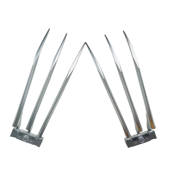 damdos Halloween Props for Wolverine Claws ABS Plastics Wolf Paws