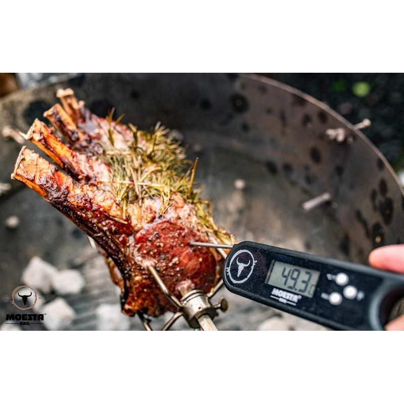Moesta-BBQ 10668 Thermometer No. 2 - Illuminated Digital Grill Thermometer