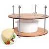 Wooden cheese press diameter 11.2 in and 1 cheese making