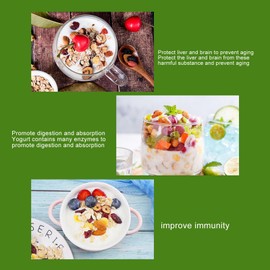 Yogurt Maker, DIY Yogurt Maker Homemade Uniform Heating for Living Room (US Plug 110V)