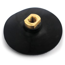 Flexible Rubber Backer Pad 5 inch Hook&Loop Back Holder 5/8-11 Thread by Z-LION