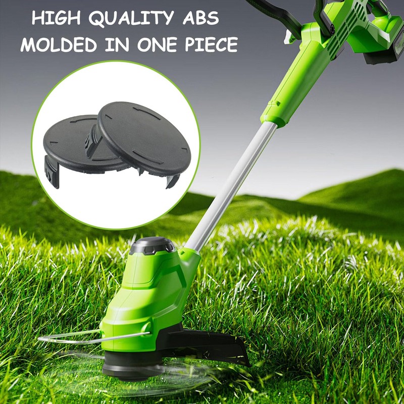 EPLZON Pack of 4 Lawn Trimmer Spool Cap, Cordless Lawnmower