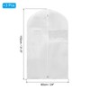 PATIKIL 60" Garment Bag, 3 Pack Breathable Suit Bag for