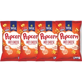 Wise Foods, Food Hot Cheese Popcorn, 4 5 oz Bags
