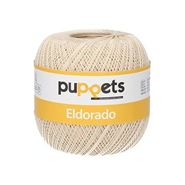 Puppets 4576012-04269 Crochet Yarn, 100% Cotton, 4269, Thickness 12, 100 g, 103 g