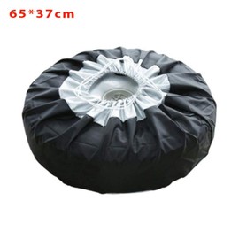 Wheel Protective Cover, Spare Tire Cover Universal Wheel Tire Cover Waterproof With Storage Bag, Black Wheel Cover, for Car UV SUV Vehicle Truck(size:s 1 Pcs)