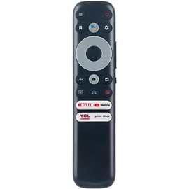 RC902N FMR1 Amtone Control remoto de voz de repuesto aplicable para TCL S546 R646 Mini-LED QLED 4K UHD Smart TV 55R646 65R646 75R646 75S546 65S546 55S546 50S546 85S444446 75S446 43S446 50S446 55S446