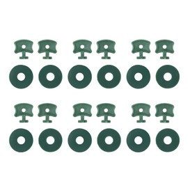 Greenhouse Plastic Clips, 100Pcs Clips Shading Fixing Clips Plastic Clamps for Greenhouse Insulation Bubble Netting Wrap