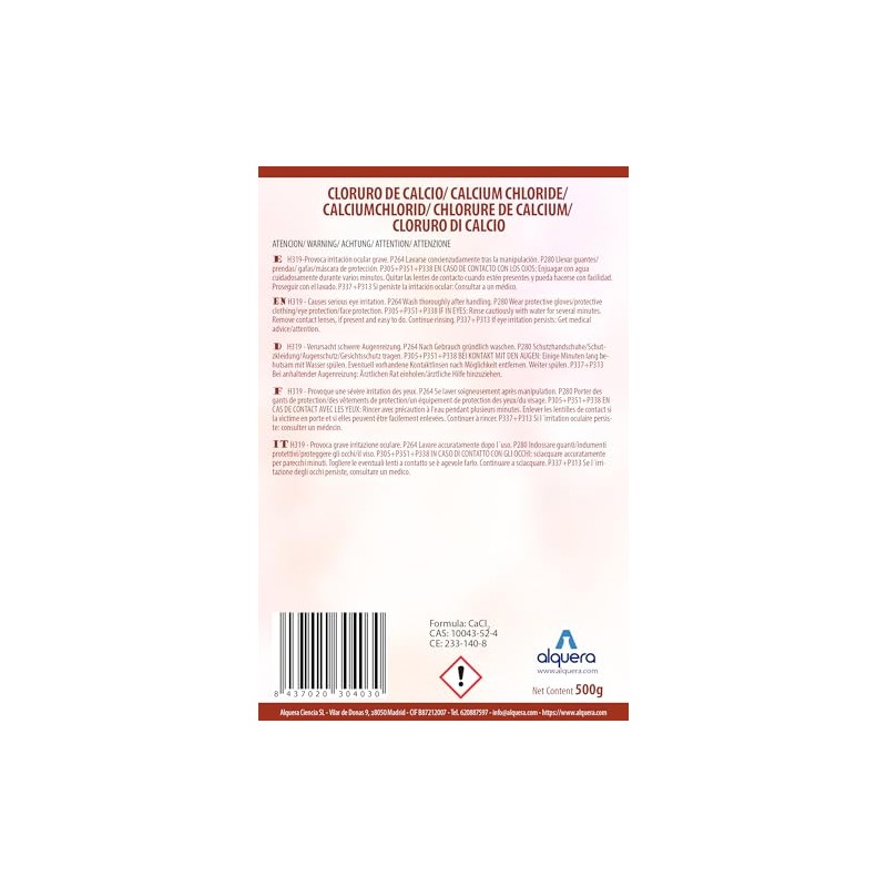 Calcium Chloride (500g)