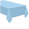 QQOUTLET Disposable Rectangular Plastic Tablecloths, 54 x 108 inch, Dining
