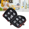 6pcs Camping Spice Containers Mini Portable Transparent Spice Jar Kit