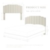 Befurtori Queen Size Headboard Only, Velvet Wall Mounted Headboard Queen/Full