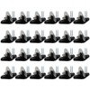 ZUDKSUY Electric Fence Insulators 24pcs Fence Insulators + 48 pcs