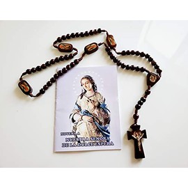 Novena a nuestra Señora de la dulce espera con Rosario de madera