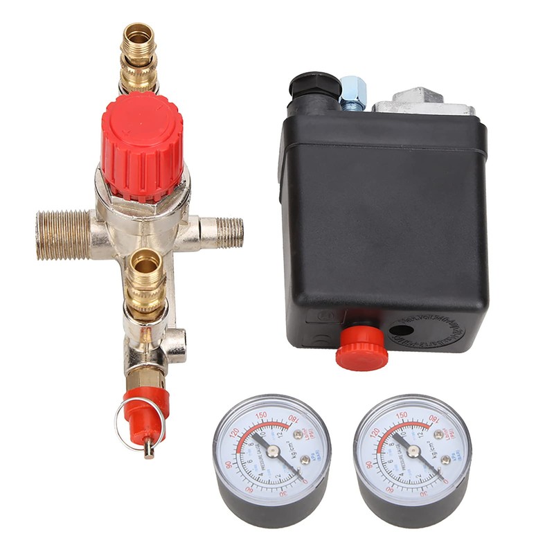 Y40 Pressure Switch Pressure Regulating Valve Assembly 20A 90-120PSI Air