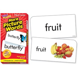 TREND enterprises, Inc. More Picture Words Skill Drill Flash Cards
