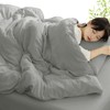fuwawa Duvet Cover, Single, All Seasons, Washed (CICA Moisturizing Treatment),