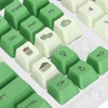 Keyboard Keycaps 108 Keys Matcha Green Theme PBT Material OEM