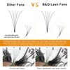 Pre-fanned Fan Eyelash Extension Volume Eyelashes 3D 5D C D