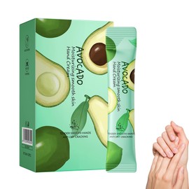 Avocado Hand Cream, Hand Moisturising Cream for Rough, Stressed Skin, Gentle Care Cream for Dry Hands, Rich Cream for Dry & Stressed Skin, Nourishing Hand Cream