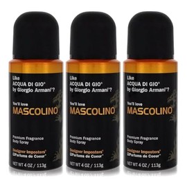 Parfums De Coeur Bod Man Mascolino Fragrance Body Spray for Men 4 oz (3)