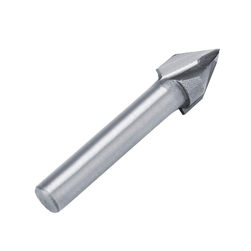 CNC V Bit 60 ° Router 6x10mm Router Bits Borde
