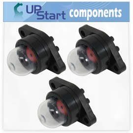 UpStart Components 3-Pack 530071835 Primer Bulb Replacement for Poulan 2075C Type 2 Gas Chain Saw - Compatible with 188-513-1 530047213 Purge Bulb