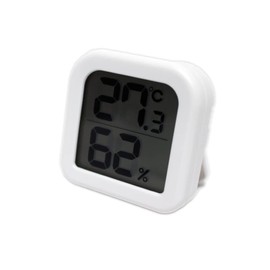 Dretec O-415WT Digital Thermometer/Hygrometer, White