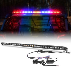 Rear Chase Light Bar, OFFROADTOWN 31 Inch Chasing LED Bar w/Turn Signal Brake Reverse Lights Ultra Slim Offroad Strobe Light for UTV Polaris RZR SXS Can-am Yamaha 4x4 Side by Sides ATV, RBYBR