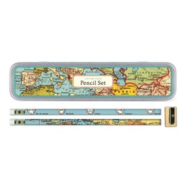 Cavallini Papers & Co. PS/VINMAP Vintage Maps Pencil Set