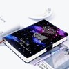 LinYesh Creative Leather Password Notebook, Galaxy Starry Sky Design Password