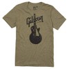Gibson Les Paul Tee, Heather Olive (X-Small)