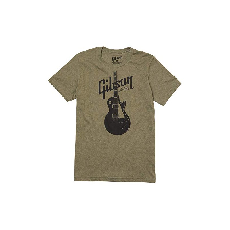 Gibson Les Paul Tee, Heather Olive (X-Small)