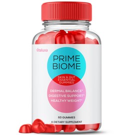 Prime Biome Gummies, PrimeBiome Gummy with Advanced Strength for Overall Health and Wellness Support, Prime Bio Premium Formula for Maximum Energy, Primebione Gummi Supplement Reviews (60 Gummies)