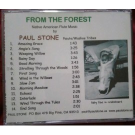 CD Paul Stone "From the Forest" Native American Flute BRAND NEW From Artist
