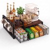 Coffee Station Organizer for Countertop, Coffee Bar Holder for Pods