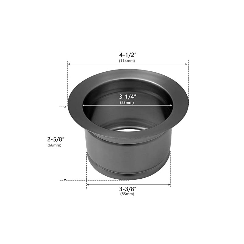 STARSTAR Sink Flange, Deep Garbage Disposal Flange for Kitchen Sink,