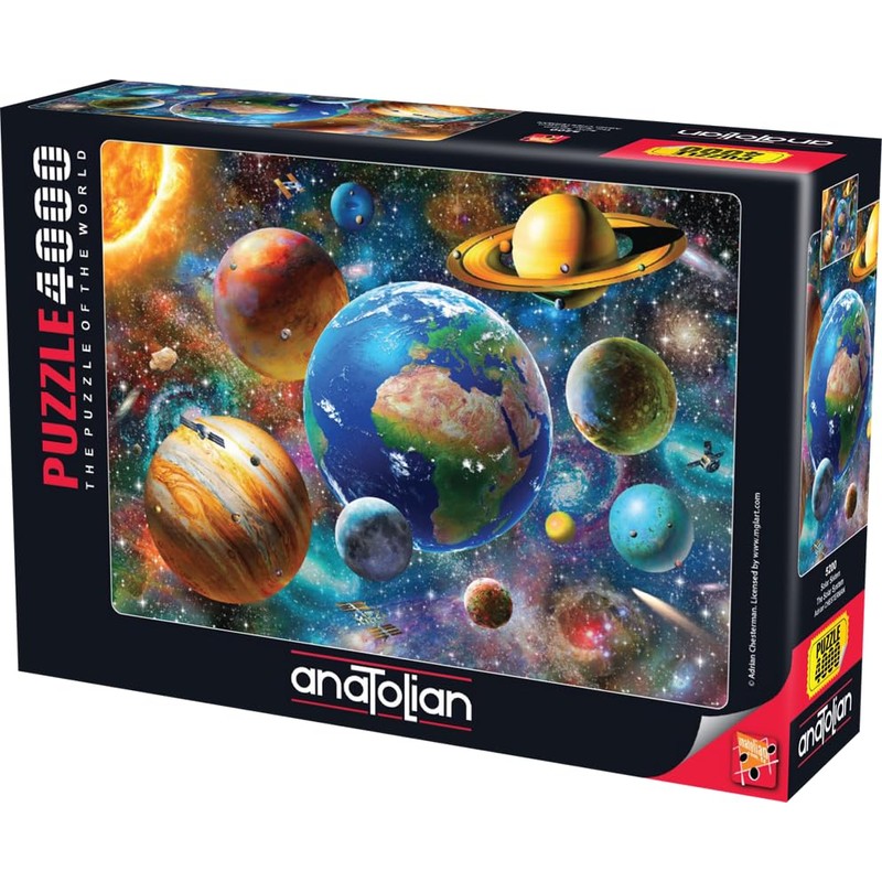 Anatolian Puzzle - The Solar System, 4000 Piece Jigsaw Puzzle,