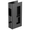 Privacy Pocket Door Lock with Pull, Wooden Sliding Door Handle