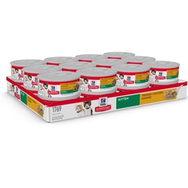 Hill's Science Diet Hill's Science Diet Kitten, Kitten Premium Nutrition, Wet Cat Food, Chicken Stew, 5.5 oz Can, Case of 24