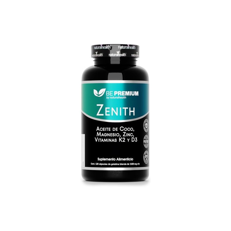 Natural Health. MultiPlus: Aceite de Coco, Vitaminas y Minerales. Frasco