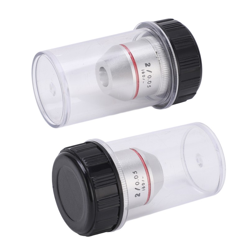 2x 195 Achromatic Objectives Low Magnification RMS Thread 20.2mm for