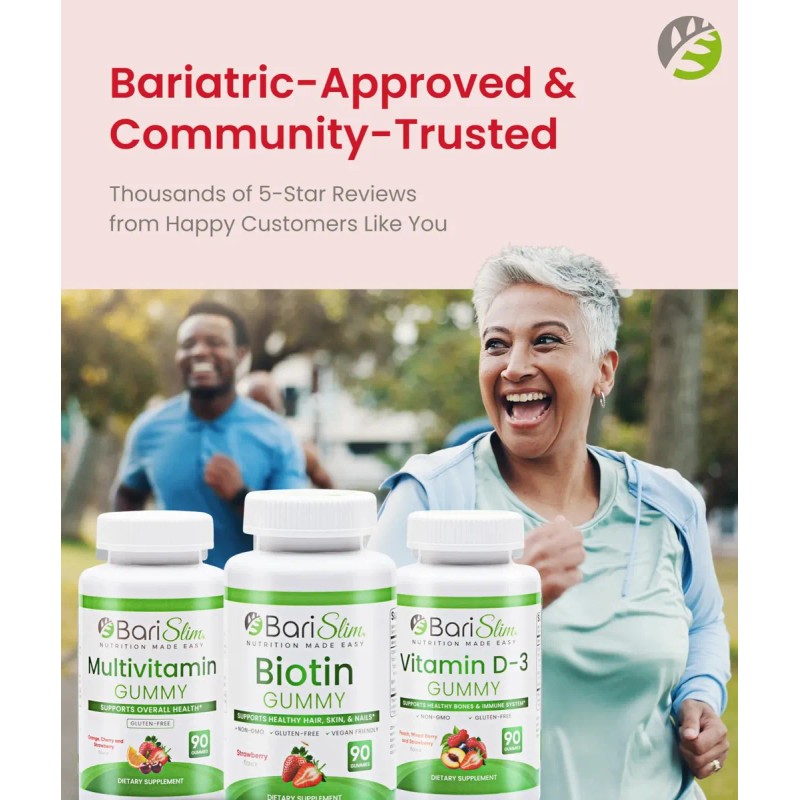 Barislim Multivitaminas Gummies Post Cirugía Bariátrica 90