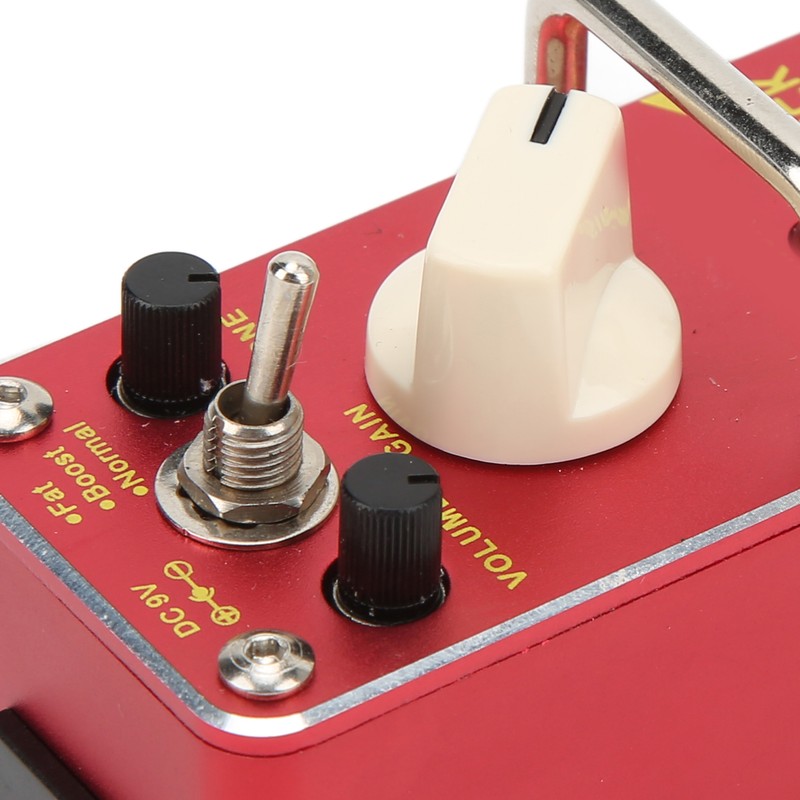 Simulator Effect Pedal Tube True Bypass Distortion Tone Amplifier Guitar